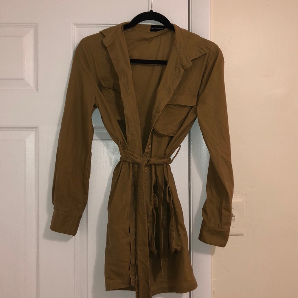 PLT Tan Trench Coat